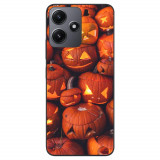 Husa compatibila cu Xiaomi Redmi 12 5G Silicon Gel Tpu Model Halloween Dovleci Luminosi