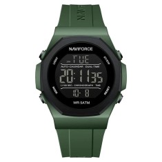 Ceas Barbati Naviforce 7117 Verde , Functii Multiple, Design Fashion, Rezistent la socuri, Rezistent la Apa 5ATM