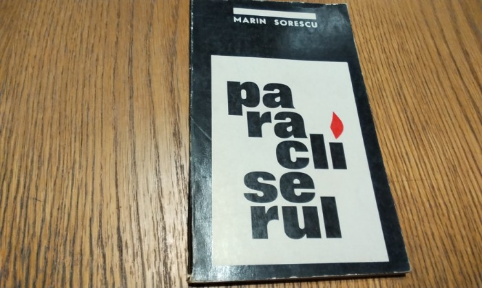PARACLISERUL - MARIN SORESCU - teatru, 1970, 50 p.