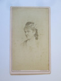 Cumpara ieftin Fotografie pe carton 105 x 63 mm Franz Duschek-Bucuresci circa 1880, Alb-Negru, Romania pana la 1900, Portrete