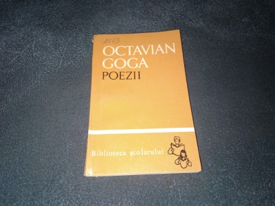 OCTAVIAN GOGA - POEZII foto