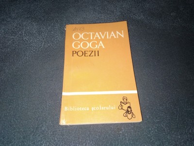 OCTAVIAN GOGA - POEZII foto