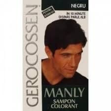 SAMPON COLORANT MEN NEGRU 25ML foto