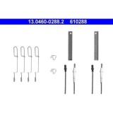 Set accesorii placute frana Ate 13046002882, parte montare : Punte spate
