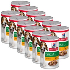 Hill&amp;amp;#039;s Science Plan Canine Puppy Chicken 12 x 370g foto