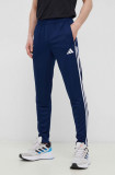 Adidas Performance pantaloni de antrenament Tiro 23 culoarea albastru marin, cu imprimeu