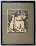 Melancolie - Xilogravura