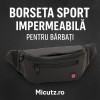 Borseta Sport Brau/Crossbody pentru barbati din Material Textil Impermeabil: Ideala pentru Activitati Fizice, 35x15x10 cm