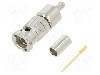 Conector HD-BNC, 75&Omega;, tata, aurit, AMPHENOL - 034-1042