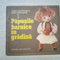 PAPUSILE HARNICE UN GRADINA - Lena Constante (desen, text) - H. Brauner (muzica)