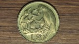 Cumpara ieftin San Marino - moneda aniversara FAO - 20 lire 1975 - an unic de batere ! frumoasa !