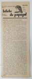 BILETE DE PAPAGAL, REVISTA, fondator T. ARGHEZI, ANUL II, No. 318, 1929