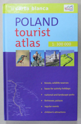 POLAND TOURIST ATLAS , SCARA 1: 300.000 , TEXT IN LB. ENGLEZA , 2005 foto