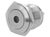 &Icirc;ntrerupător anti-vandalism IP65 &Oslash;16mm