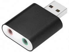 Placa de sunet externa Sandberg 333-33, interfata USB foto