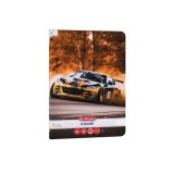 Caiet Herlitz motiv Race cars, A4, 60 file, h&acirc;rtie 70g/Mp Fsc Mix, colțuri