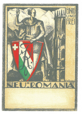 4504 - ARDEAL, Noua Romania, Sfintirea Steagului - old postcard - used - 1939 foto