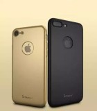 Husa iPhone 8 iPaky Auriu + Folie Protectie Ecran, Protectie Camera, Material PC, Design Slim, MyStyle