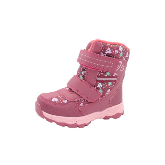 Ghete imblanite pentru fete Bessky HL70126-6, Roz Ghete imblanite pentru fete Bessky HL70126-6, Roz
