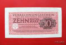 GERMANIA - 10 Reichsmark 1944 - Military Wehrmacht foto