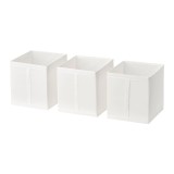 Set 3 cutii pentru depozitare haine, 31 x 34 x 33 cm, maner lateral, General