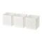 Set 3 cutii pentru depozitare haine, 31 x 34 x 33 cm, maner lateral