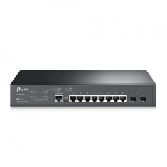 Switch TP-Link cu management L2+, 8 Porturi Gigabit, 2 x SFP Gigabit &quot;TL-SG3210&quot;