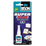 Adeziv instant cianoacrilat BISON Super Glue Industrial, 7,5ml