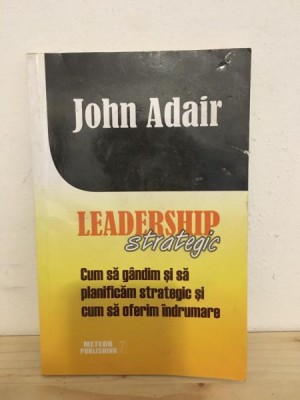 John Adair - Leadership Strategic foto