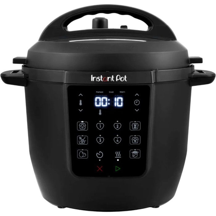Multicooker Instant Pot Rio 6, 1000 W, 5.7 l, 13 programe, 7 functii, Negru