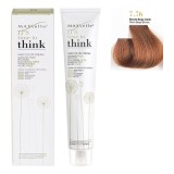 Blond Bej Roscat, coniac 7.76 Vopsea fara Amoniac cu ulei de argan Think Maxxelle 100 ML