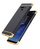 Husa Samsung Galaxy Note 9 Elegance Luxury 3in1 Neagra, Protectie Completa, Anti-zgarieturi