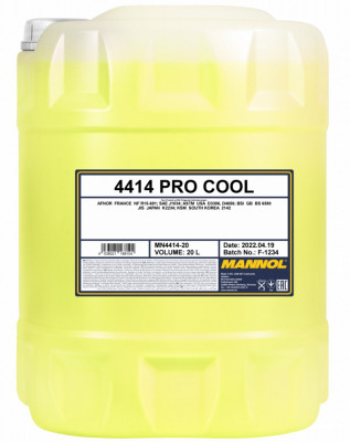 Antigel Moto Mannol Pro Cool 20L MN4414-20 foto