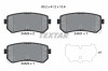 Set placute frana TEXTAR 2432001
