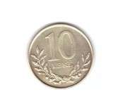 Moneda Albania 10 leke 2023, stare buna, curata