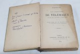 Carte de colectie in limba franceza anul 1893 F&eacute;nelon Les Aventures de T&eacute;l&eacute;maque