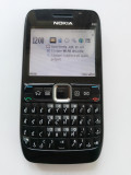 Telefon mobil Nokia E63, baterie holograma, incarcator original, ghid utilizare, Neblocat, Negru