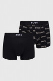 BOSS boxeri 2-pack bărbați, culoarea negru 50509267