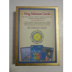 KING SOLOMON CARDS (The most accurate cards for analysis prediction, decision making and advice Tested and proven) The box contains 36 artis