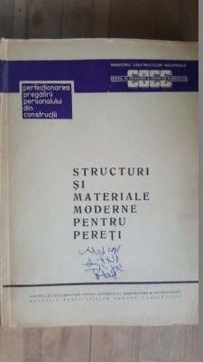 Structuri si materiale moderne pentru pereti foto