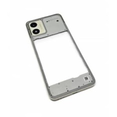 Carcasa Mijloc Motorola Moto E13 Argintiu Service Pack