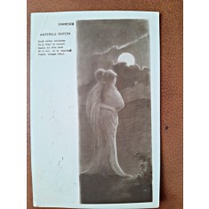 Carte postala ilustrata, Misterele Noaptei/Eminescu, 1923