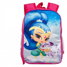 Ghiozdan gradinita pentru fetite, model Shimmer&amp;amp;#038;Shine cu 2 fete, 24x12x31 cm foto