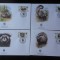 Kazachstan-WWF,FDC fauna-set complet