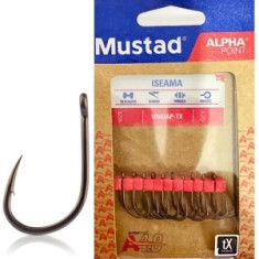 Carlige Mustad ISEAMA Ochi Titan Alpha Point Nr.6, 10buc/pac foto