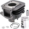 Set Motor ATV KYMCO MXU 50 49cc 2T Racire Aer + Piston, Segmenti, Bolt, Garnituri - Scuter Kymco/SYM 50cc