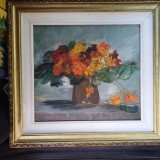 TABLOU PICTURA ILEANA RADULESCU(1909-1981)-,,COLTUNASI-&quot;1937.