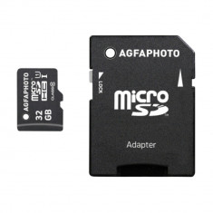 Card de memorie Micro SDHC 32 GB, cu adaptor foto