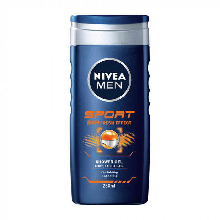 Gel de dus Nivea Men Sport, 250 ml