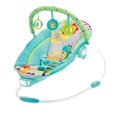 Leagan electric pentru bebe, vibratii si melodii foto